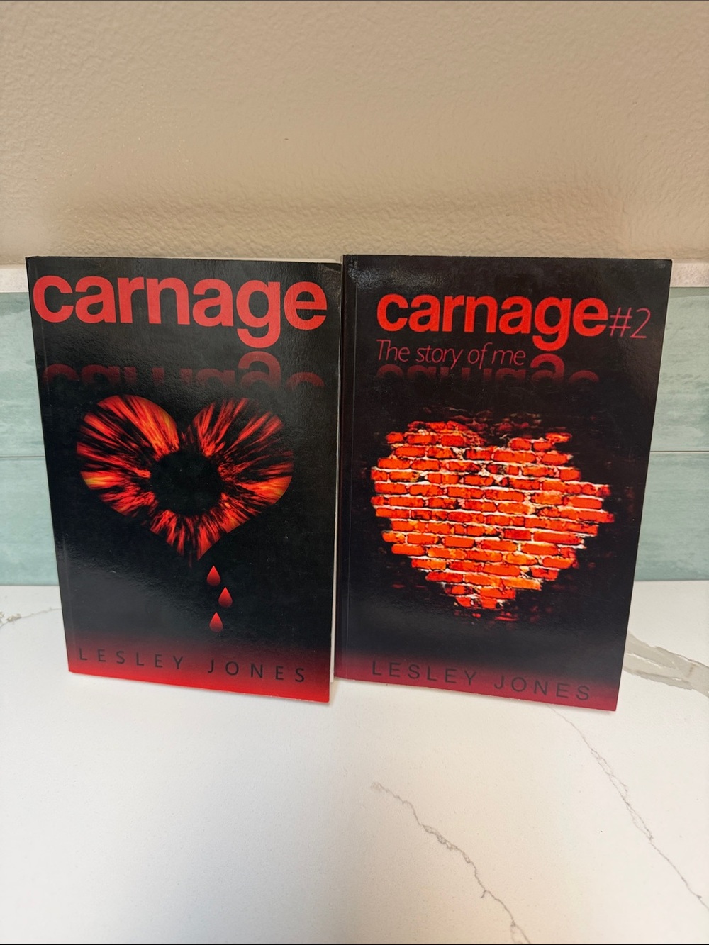 Carnage Book 1 & 2 by Lesley Jones